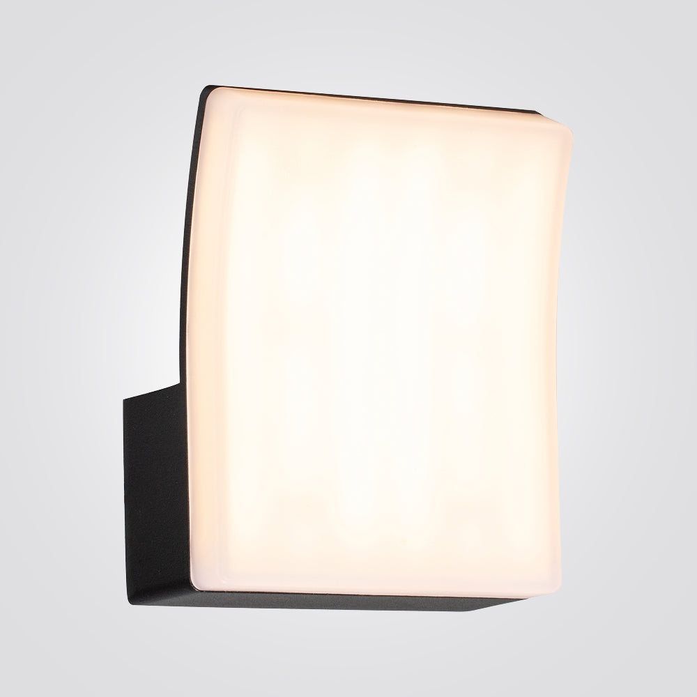 מנורת קיר חוץ לוצרן 3W| שחור|IP65