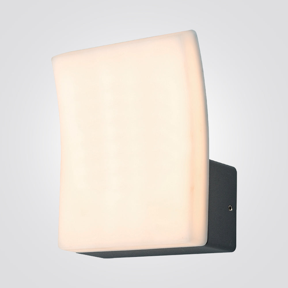 מנורת קיר חוץ לוצרן 3W| אפור|IP65