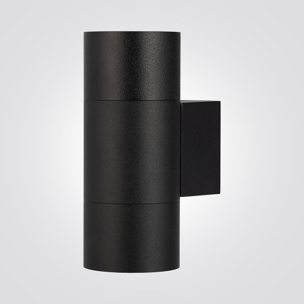 מנורת קיר חוץ אפ-דאון – GU10 | IP54 | שחור / לבן