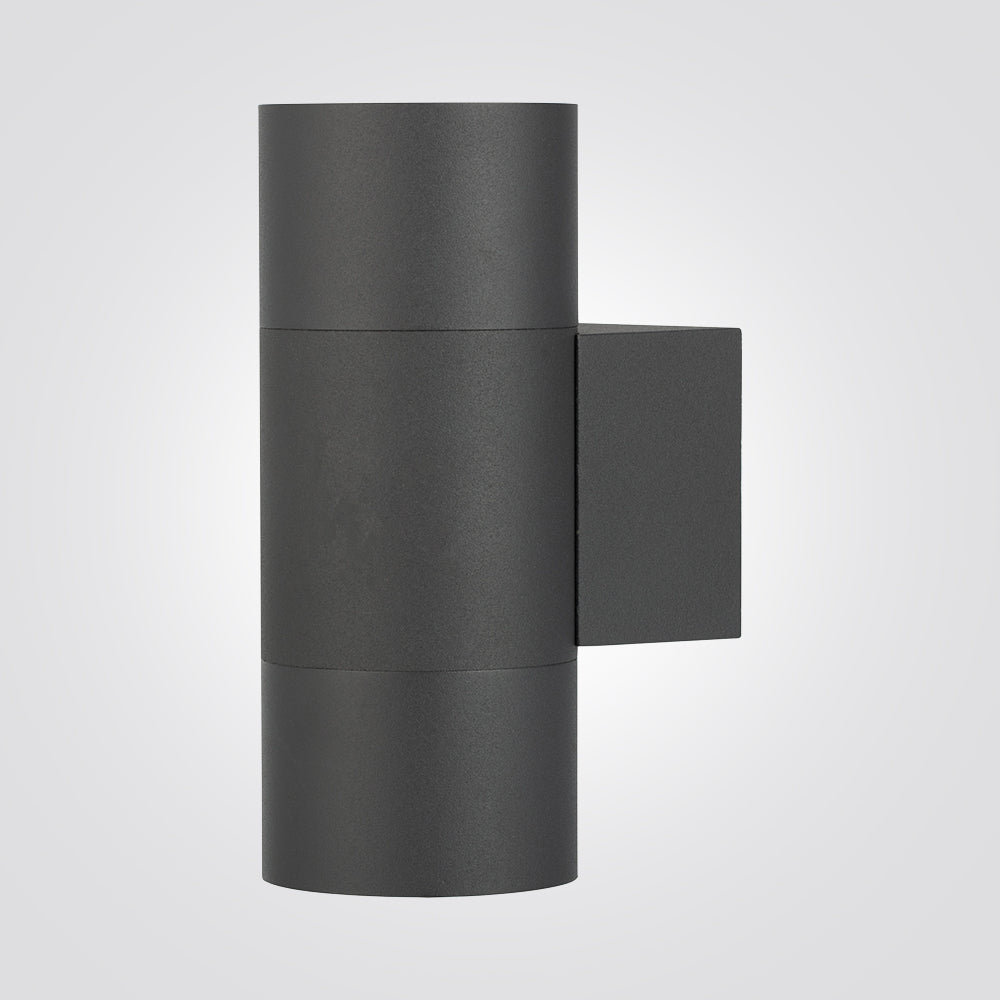 מנורת קיר חוץ אפ-דאון קומפאס שחור| לבן| אפור כהה|GU10|IP65