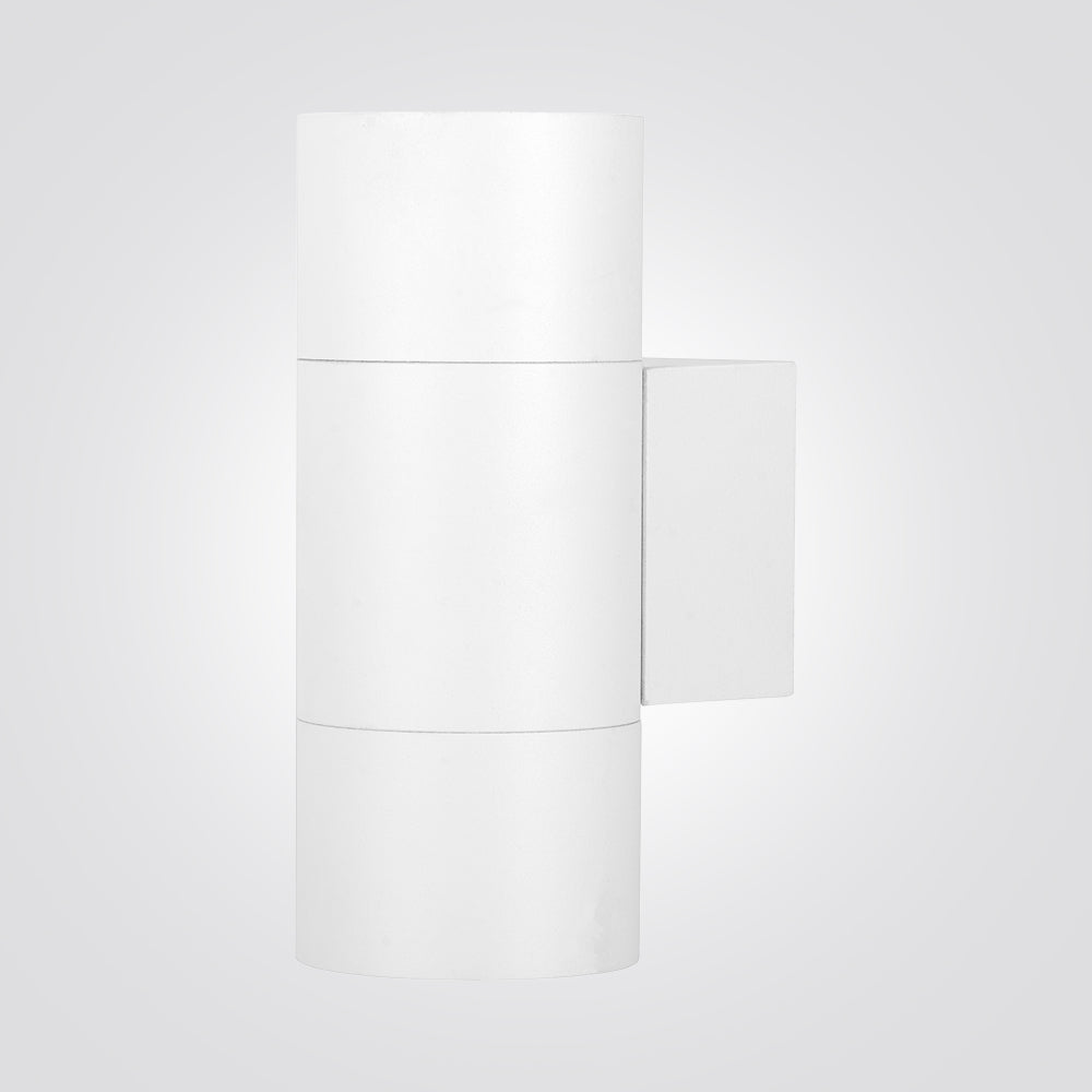 מנורת קיר חוץ אפ-דאון – GU10 | IP54 | שחור / לבן