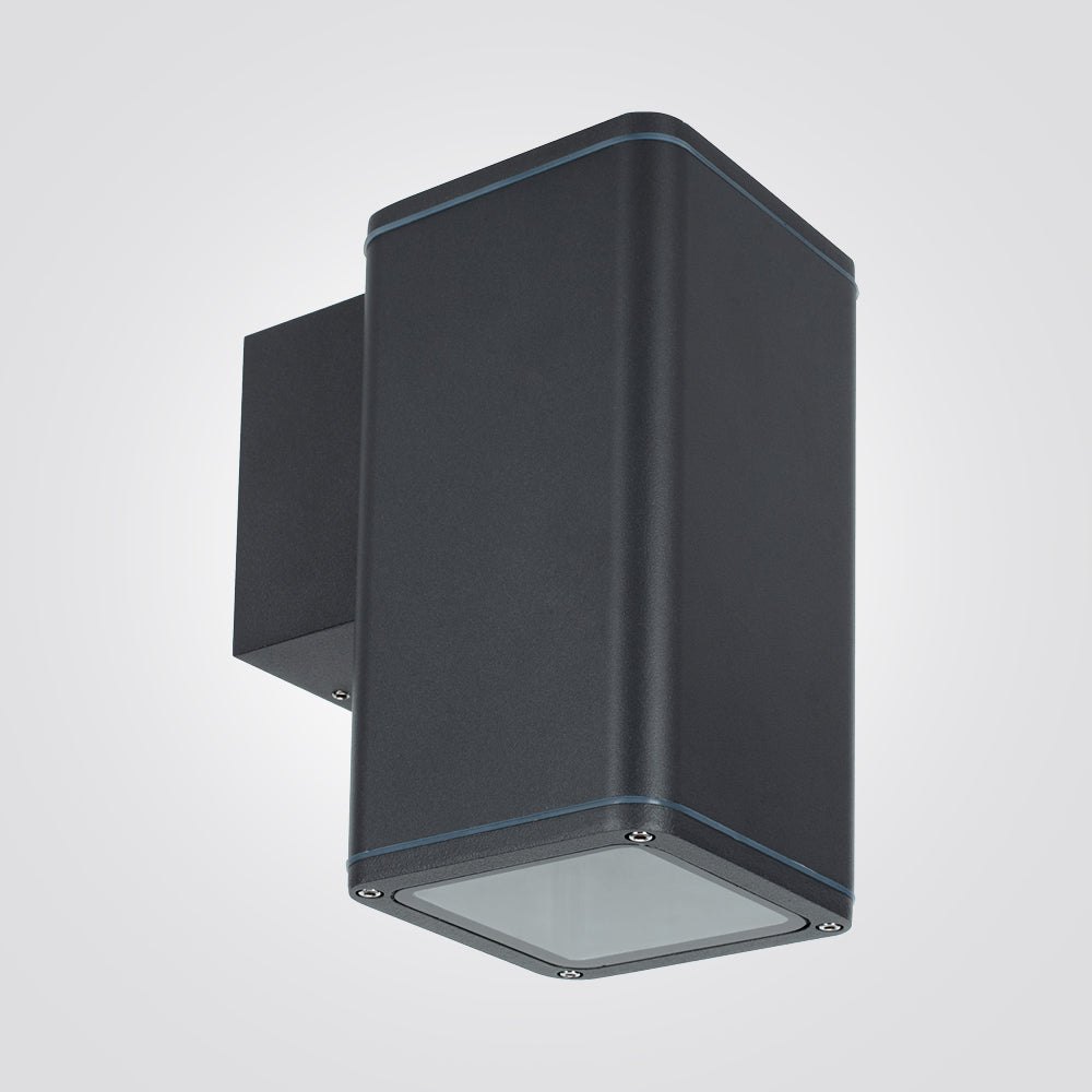 מנורת קיר חוץ רנגלר דאון שחור| אפור| IP65