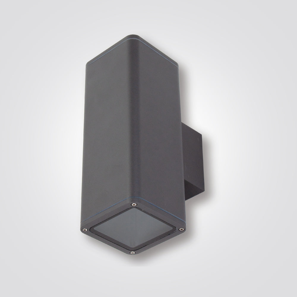 מנורת קיר חוץ רנגלר אפ- דאון שחור| אפור| IP65