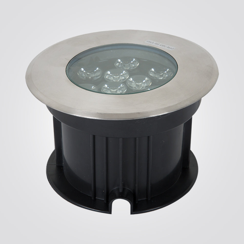 שקוע רצפה לד עגול 9W| 12V| IP65