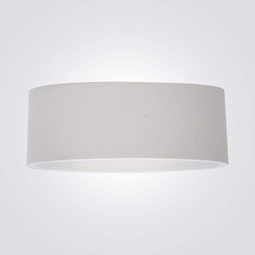 מנורת קיר גינה חוץ אפ-דאון לד אורי שחור| לבן