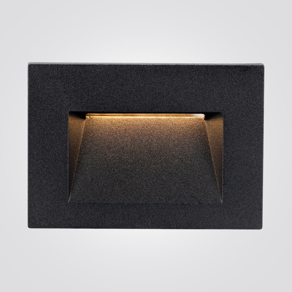 שקוע קיר חוץ חומה Class | 3W | שחור | IP65