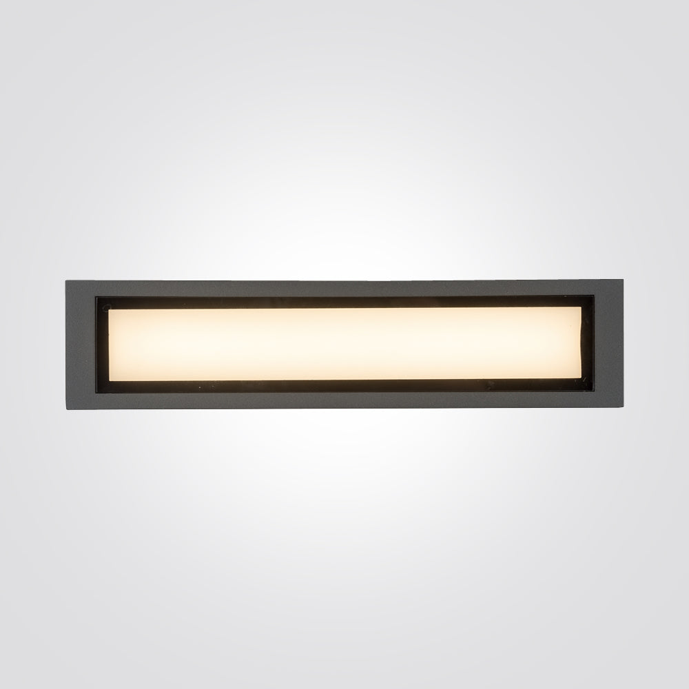 שקוע קיר חוץ שקוע חומה ליברטי 10W שחור| אפור כהה|IP65