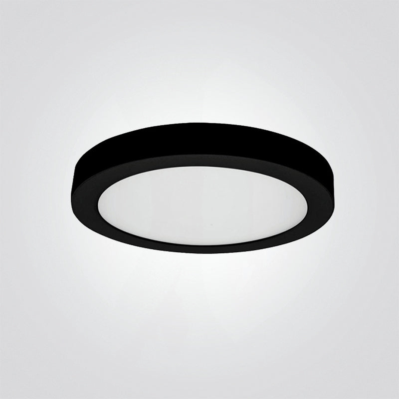 פאנל לד עגול צמוד תקרה 6W| 12W| 18W| שחור| לבן