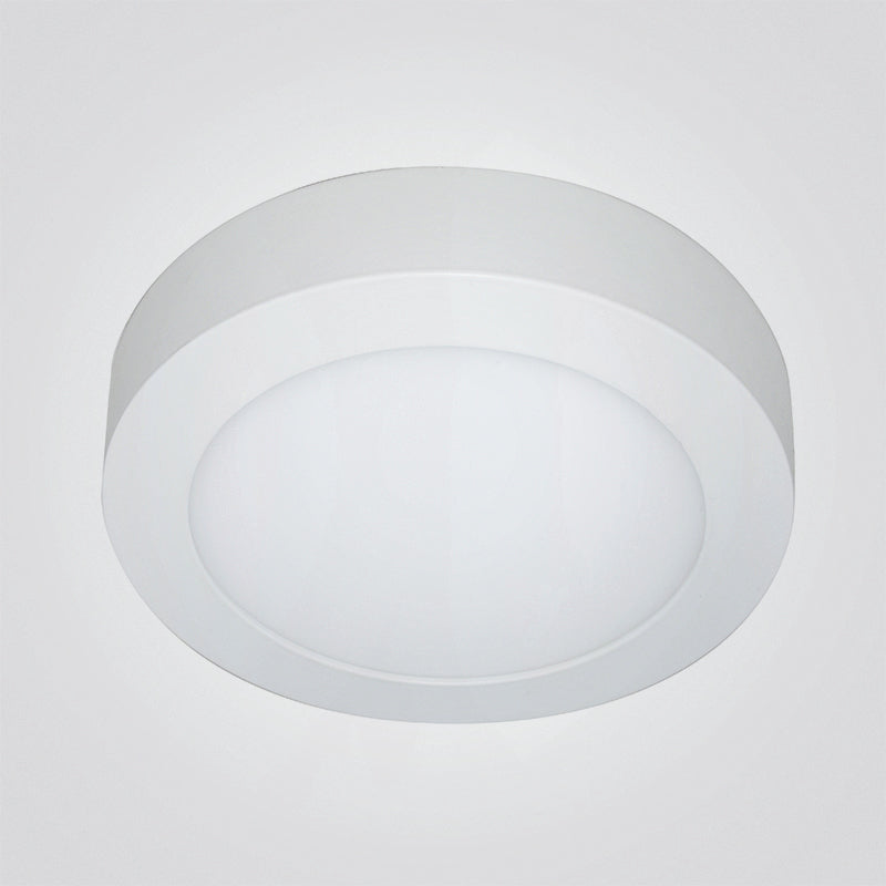 פאנל לד עגול צמוד תקרה 6W| 12W| 18W| שחור| לבן