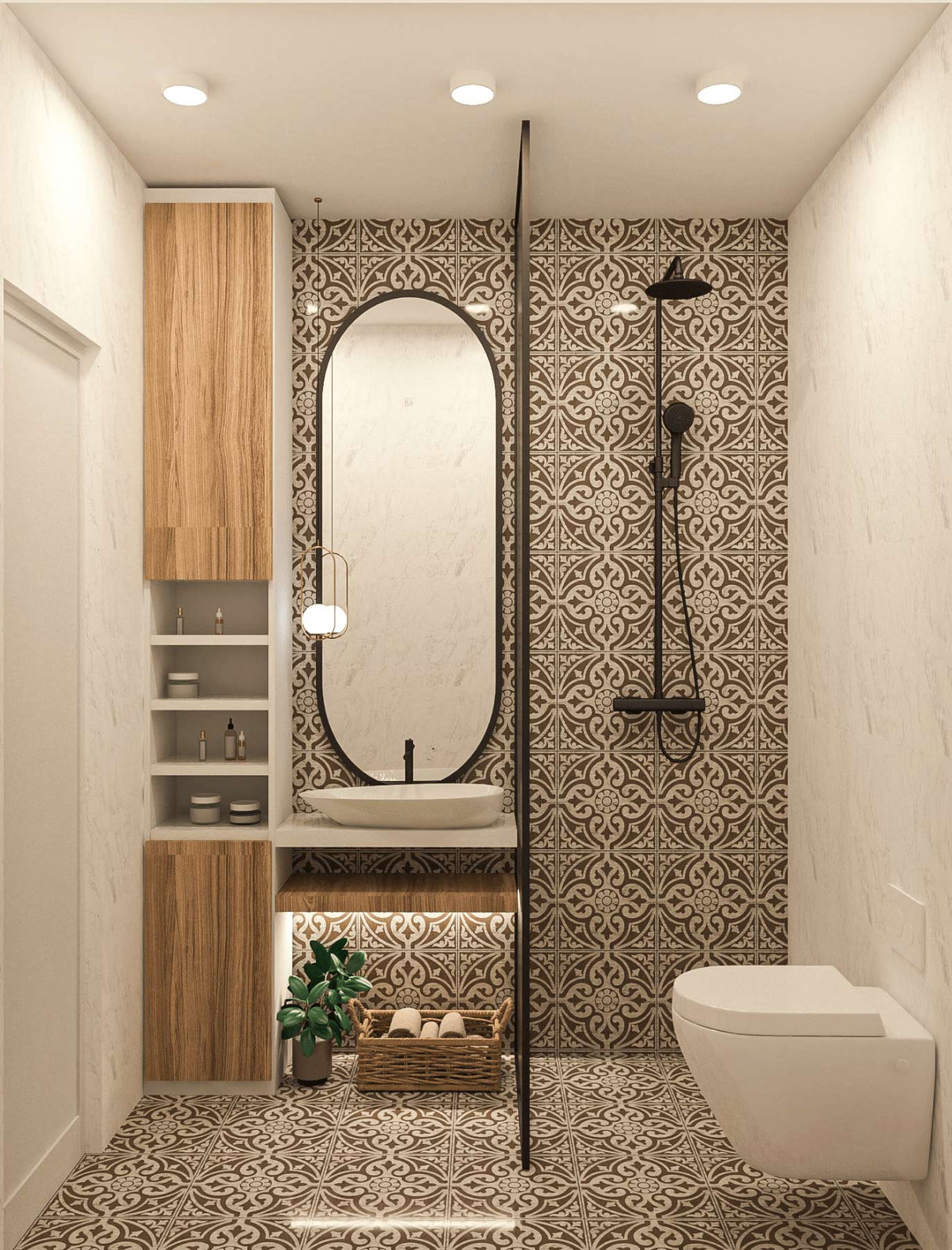 פאנל לד עגול צמוד תקרה 6W| 12W| 18W| שחור| לבן