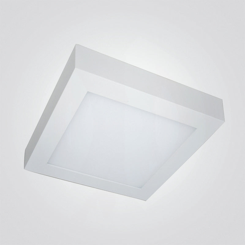 פאנל לד מרובע צמוד תקרה 6W| 12W| 18W| שחור| לבן