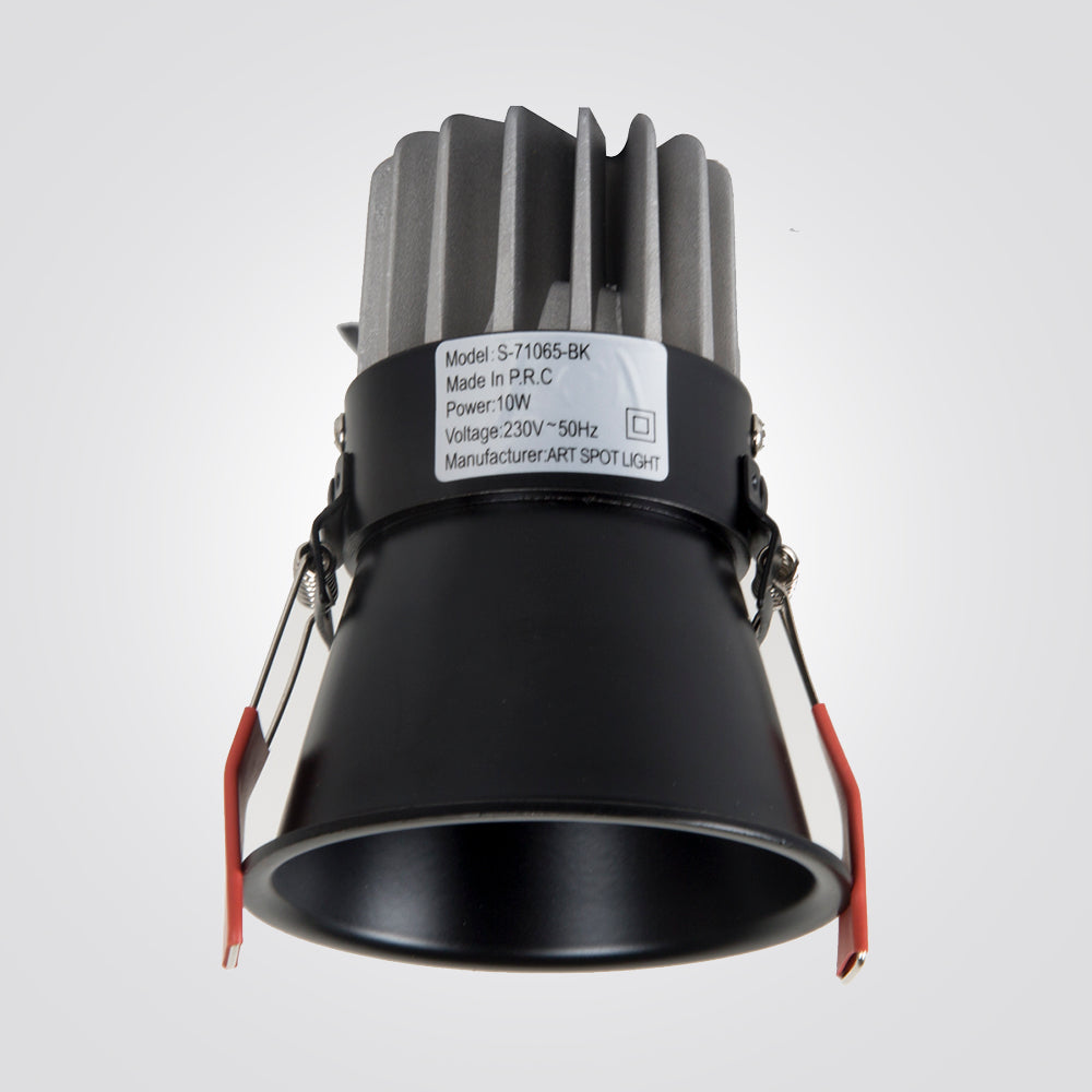 שקוע עדות לד 10W| 3000K| שחור| לבן