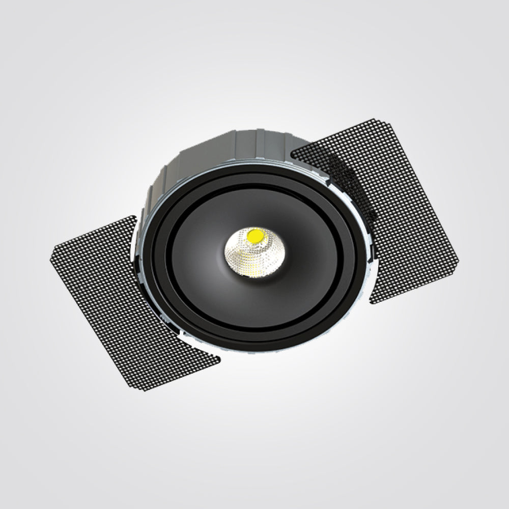 שקוע עמי טרימלס 15W| שחור|פליז| לבן