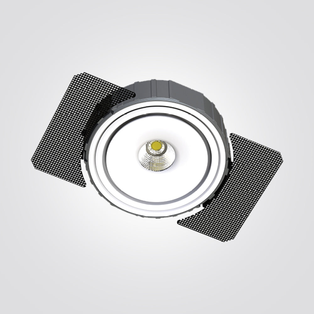 שקוע עמי טרימלס 15W| שחור|פליז| לבן