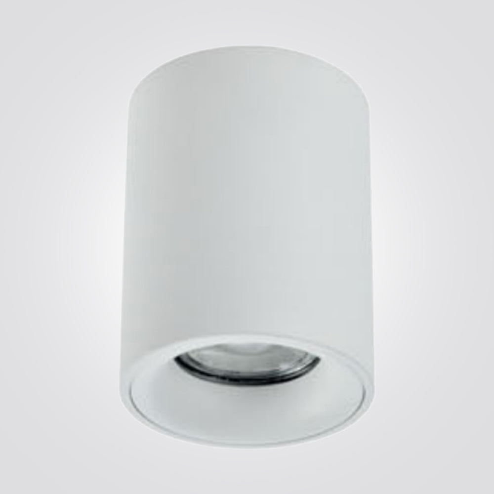 צלינדר תקרה עגול נירית GU10| שחור|לבן|פליז