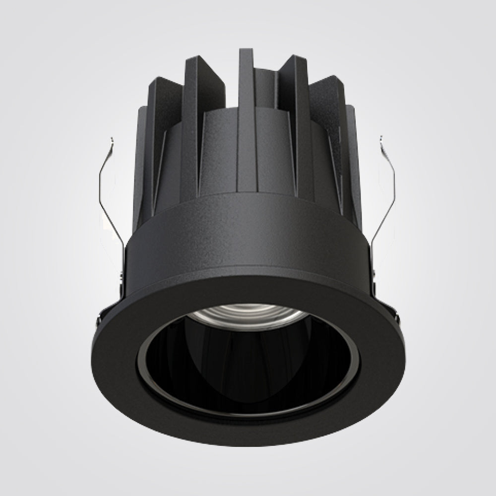 שקוע מקסים לד 3W|3000K| שחור| שחור מט| לבן