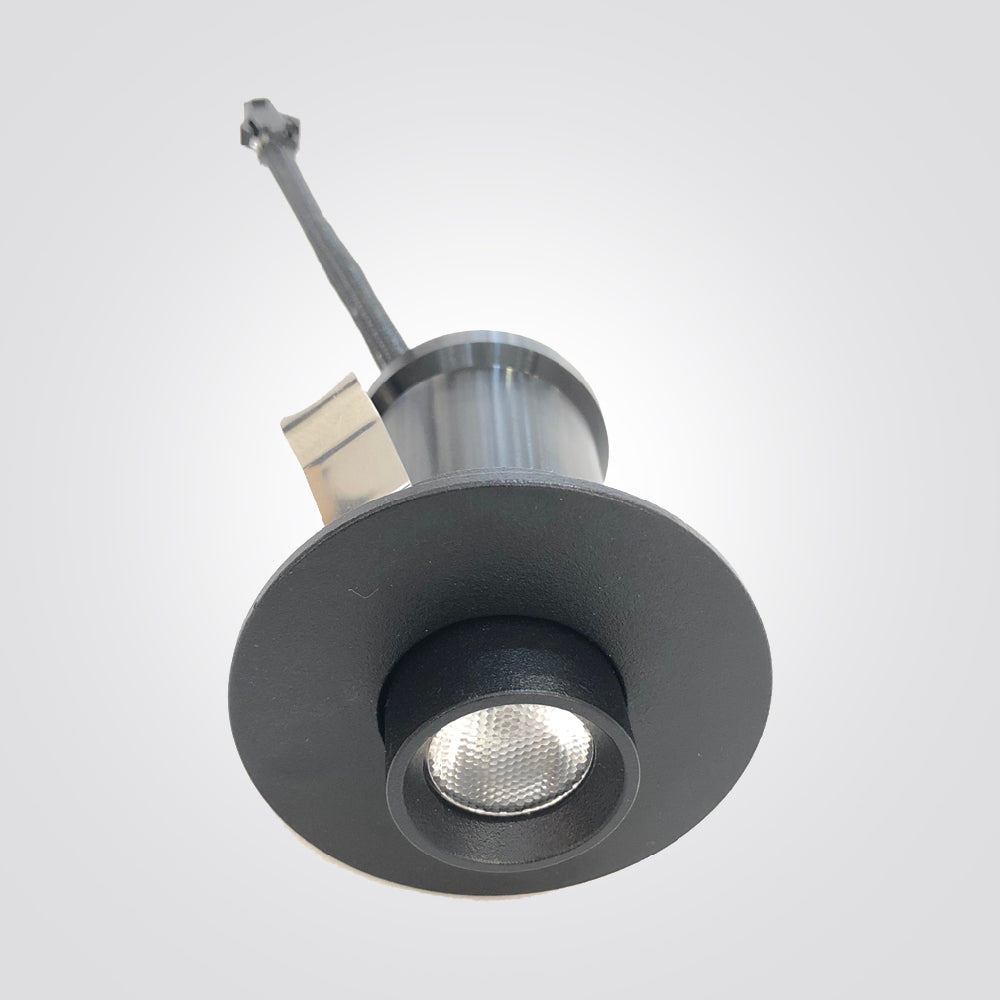 שקוע תקרה נשלף לון 3W| 3000K| שחור| לבן