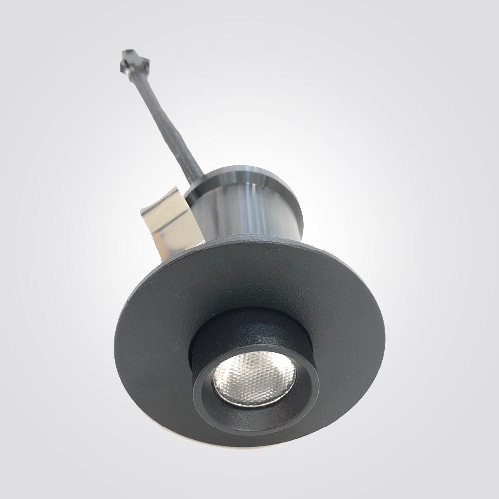 שקוע תקרה נשלף לון 3W| 3000K| שחור| לבן