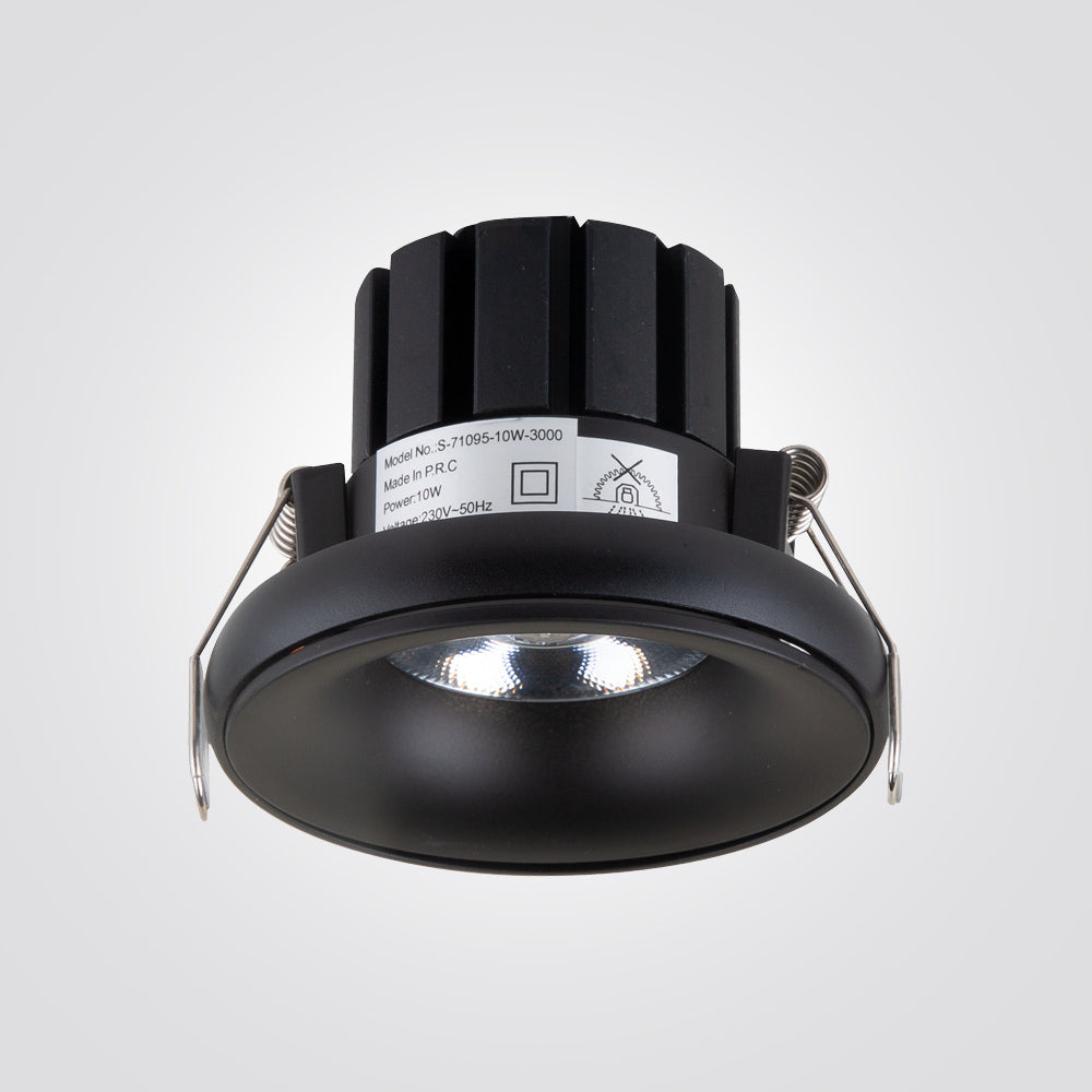 שקוע סקר לד 10W|3000K| שחור