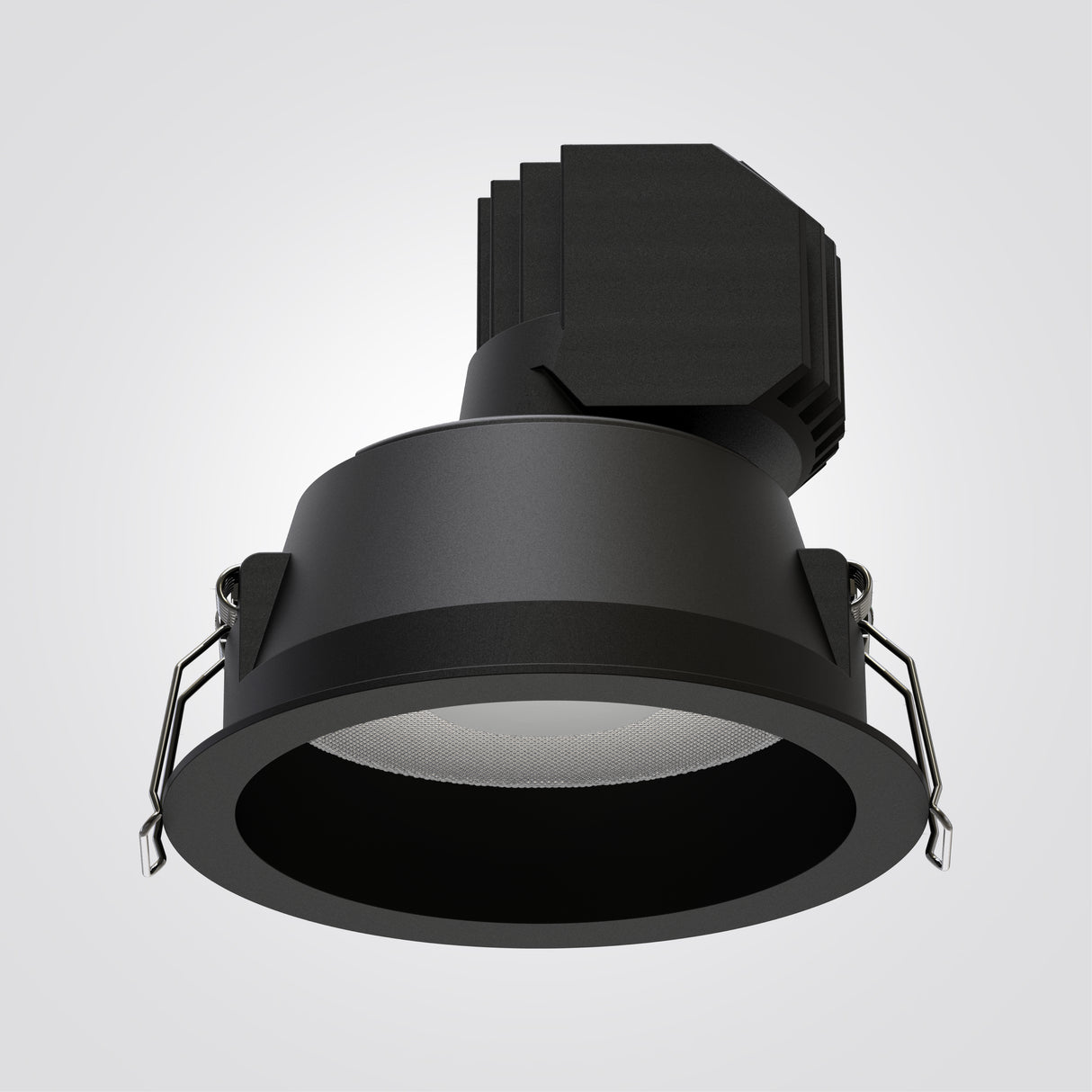 שקוע תקרה טים עגול 10W ניתן לדימור שחור| לבן