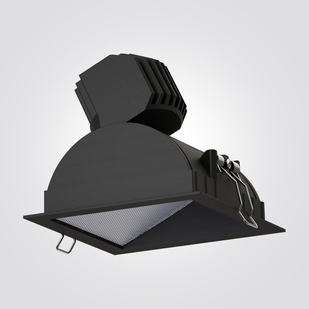 שקוע תקרה טים מרובע 10W ניתן לדימור שחור| לבן