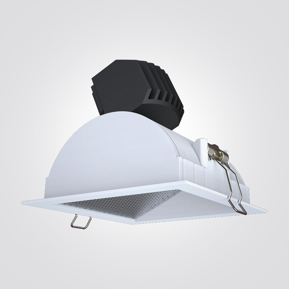 שקוע תקרה טים מרובע 10W ניתן לדימור שחור| לבן