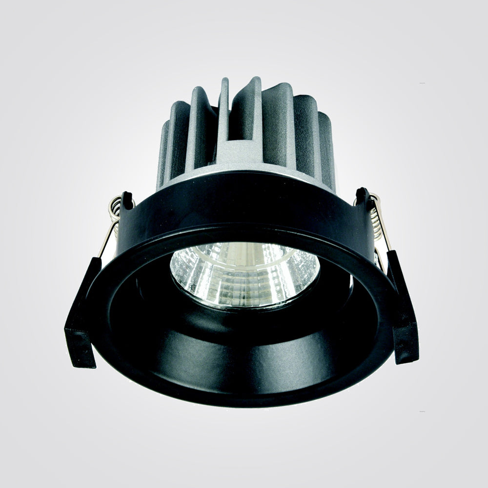 שקוע תקרה שחור קרן לד 8W|12W|20W|30W| 3000K| שחור
