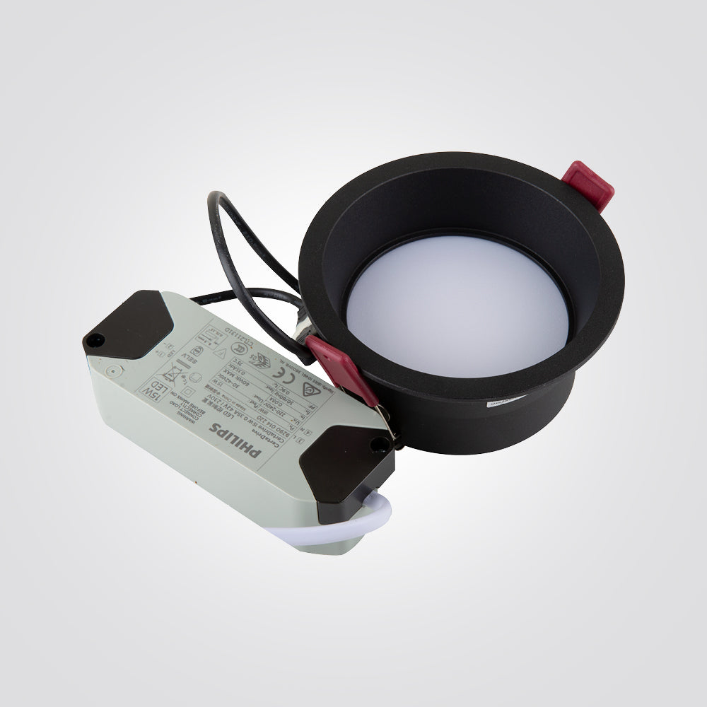 שקוע תקרה מרוקו לד 6W| 8W| 12W| 15W| 4000K| שחור