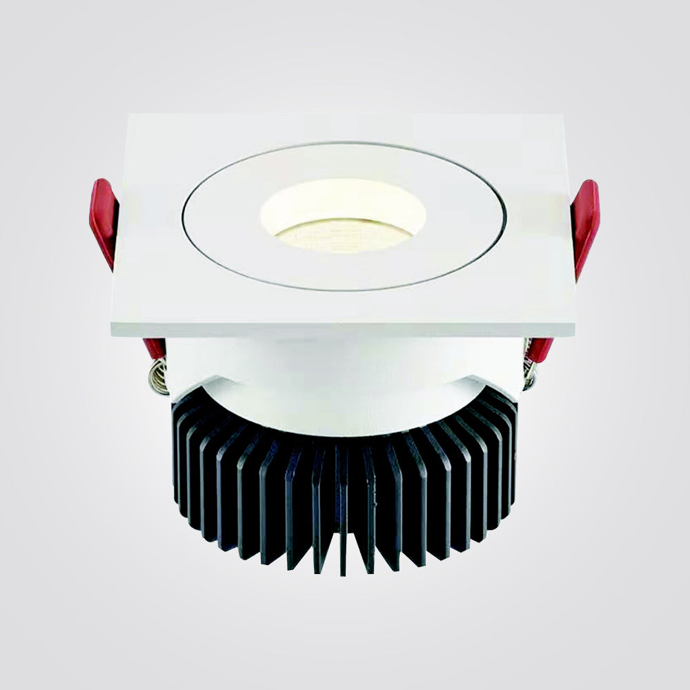 שקוע תקרה מיקה 8W|עגול|מרובע| 4000K|לבן