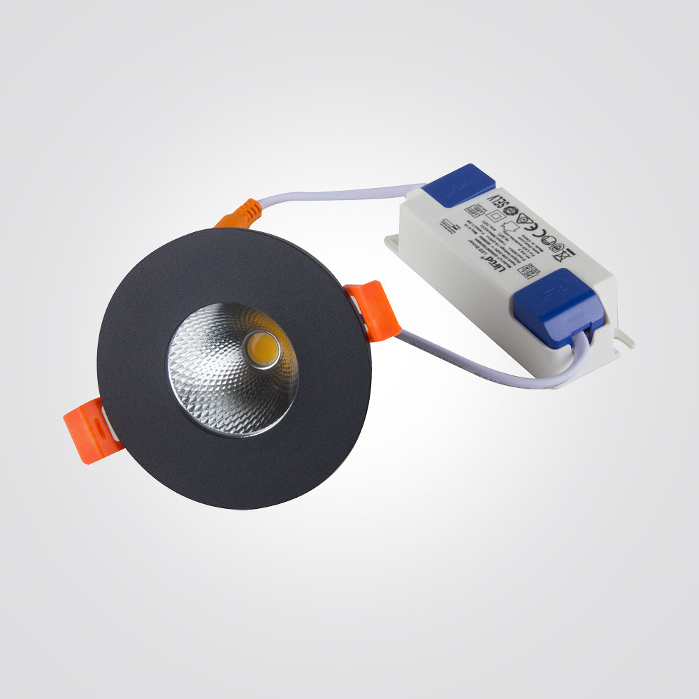 שקוע תקרה ליטא לד מוגן מים 7W|IP54| שחור| לבן | CCT