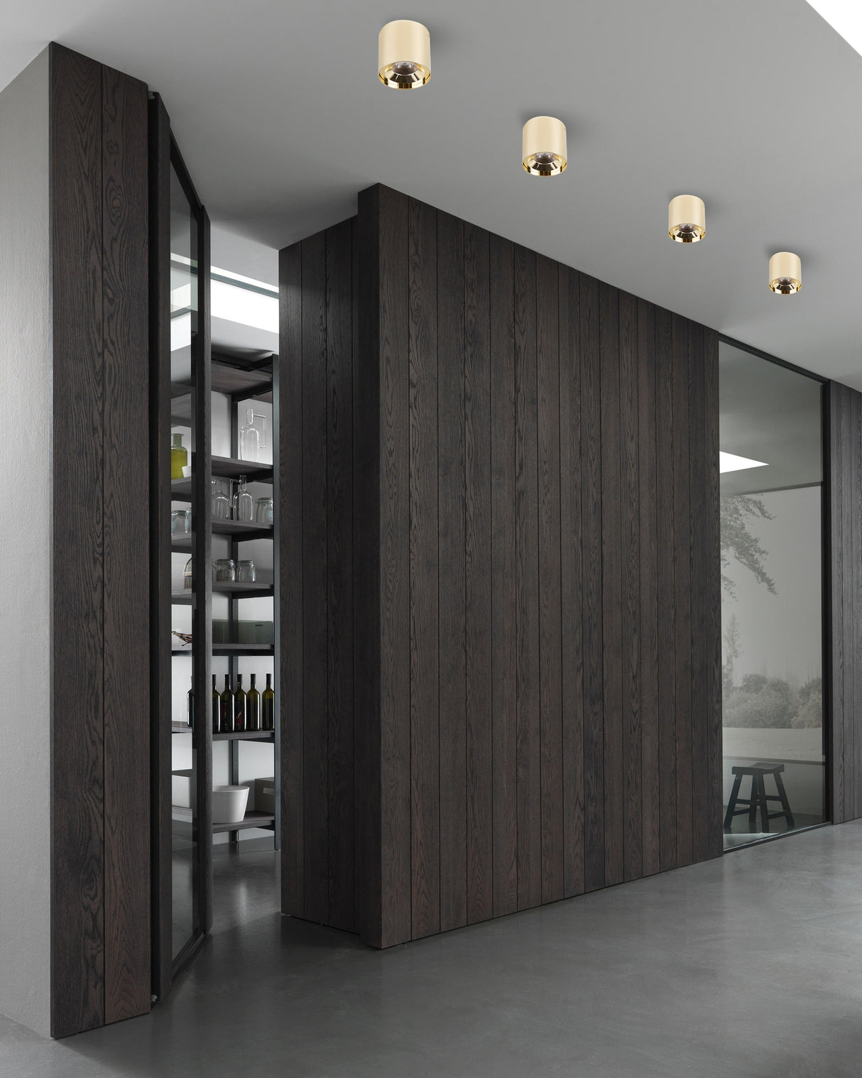 צלינדר תקרה מאיקו 10W| 20W| 30W פליז