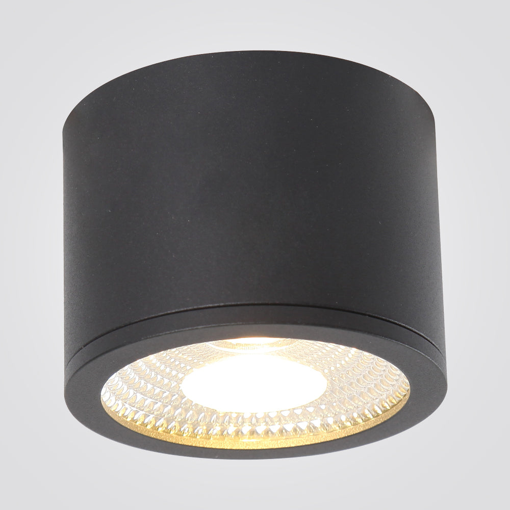 ספוט צילינדר פלימות 7W| שחור| לבן| פליז| Φ8CM| H6CM