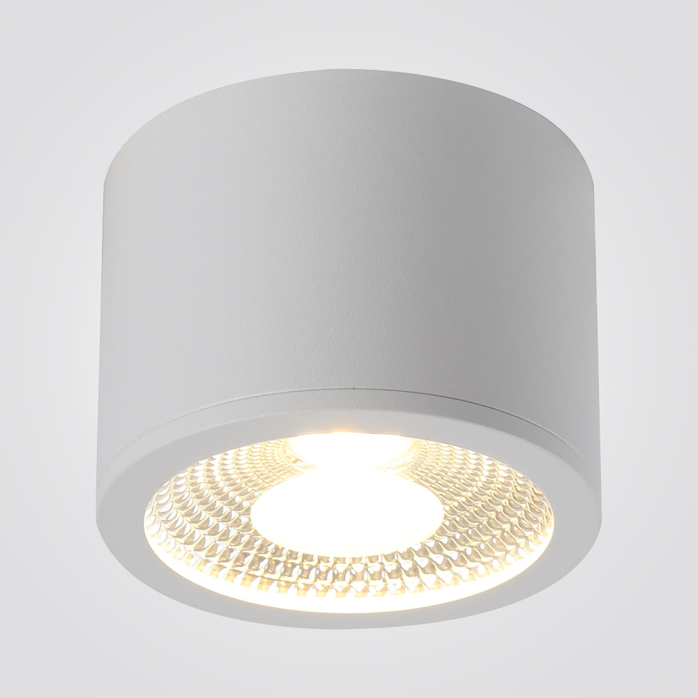 ספוט צילינדר פלימות 7W| שחור| לבן| פליז| Φ8CM| H6CM