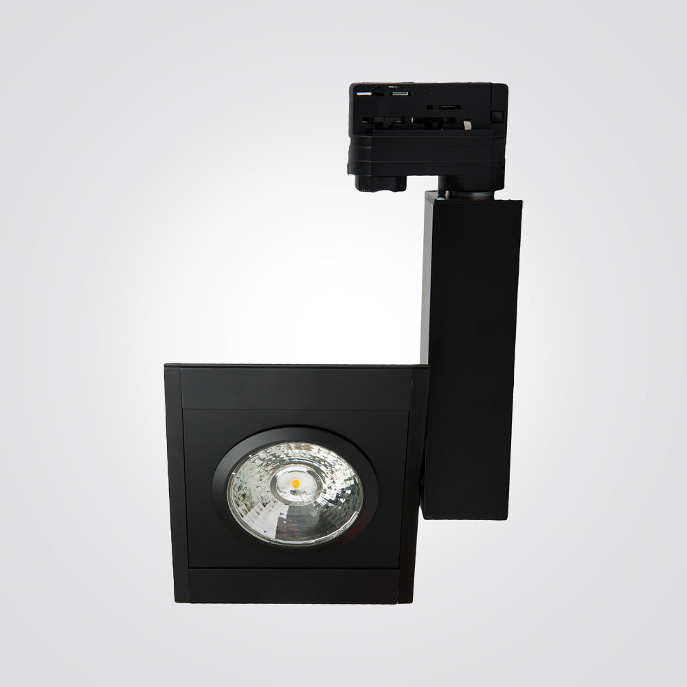 ספוט גאל לפס צבירה תלת פאזי 15W שחור|לבן 3000K