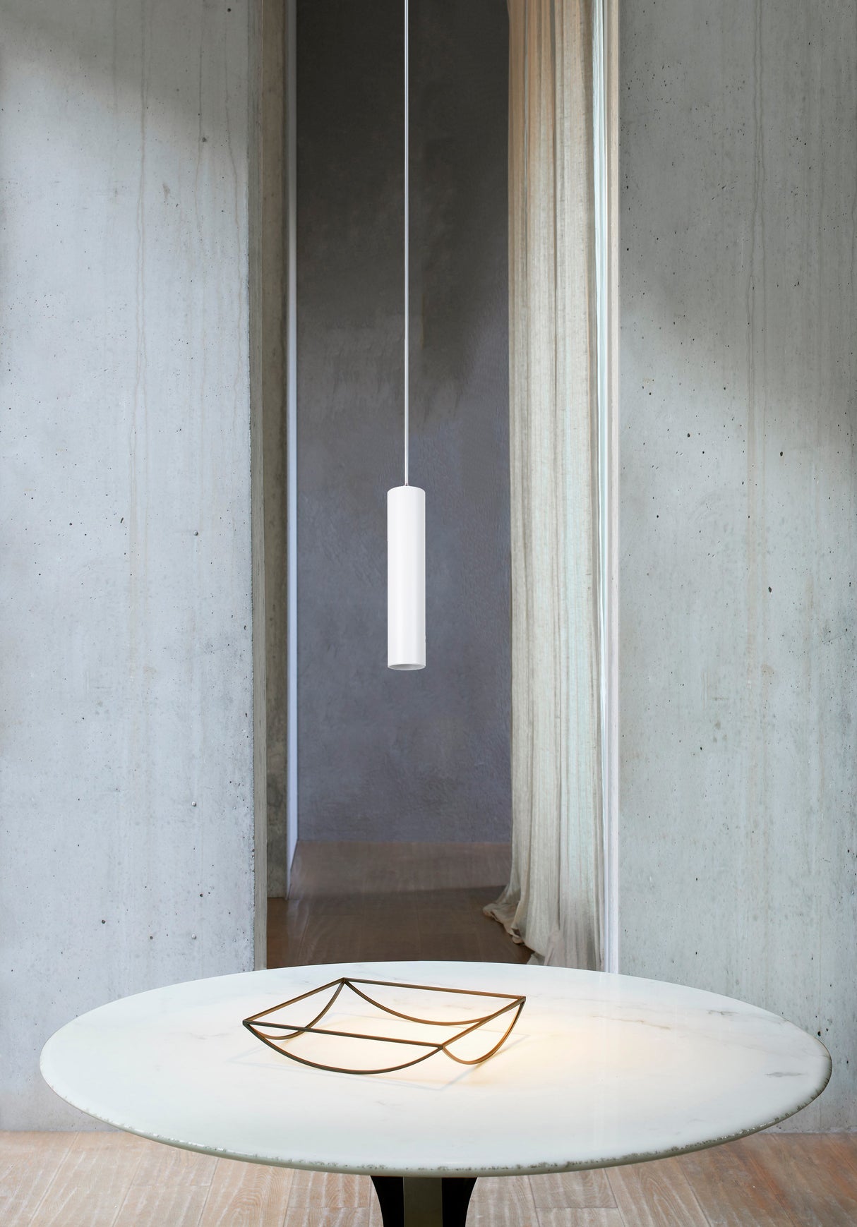 מנורת תליה צילינדר ארדונה 15W| לבן| שחור| זהב