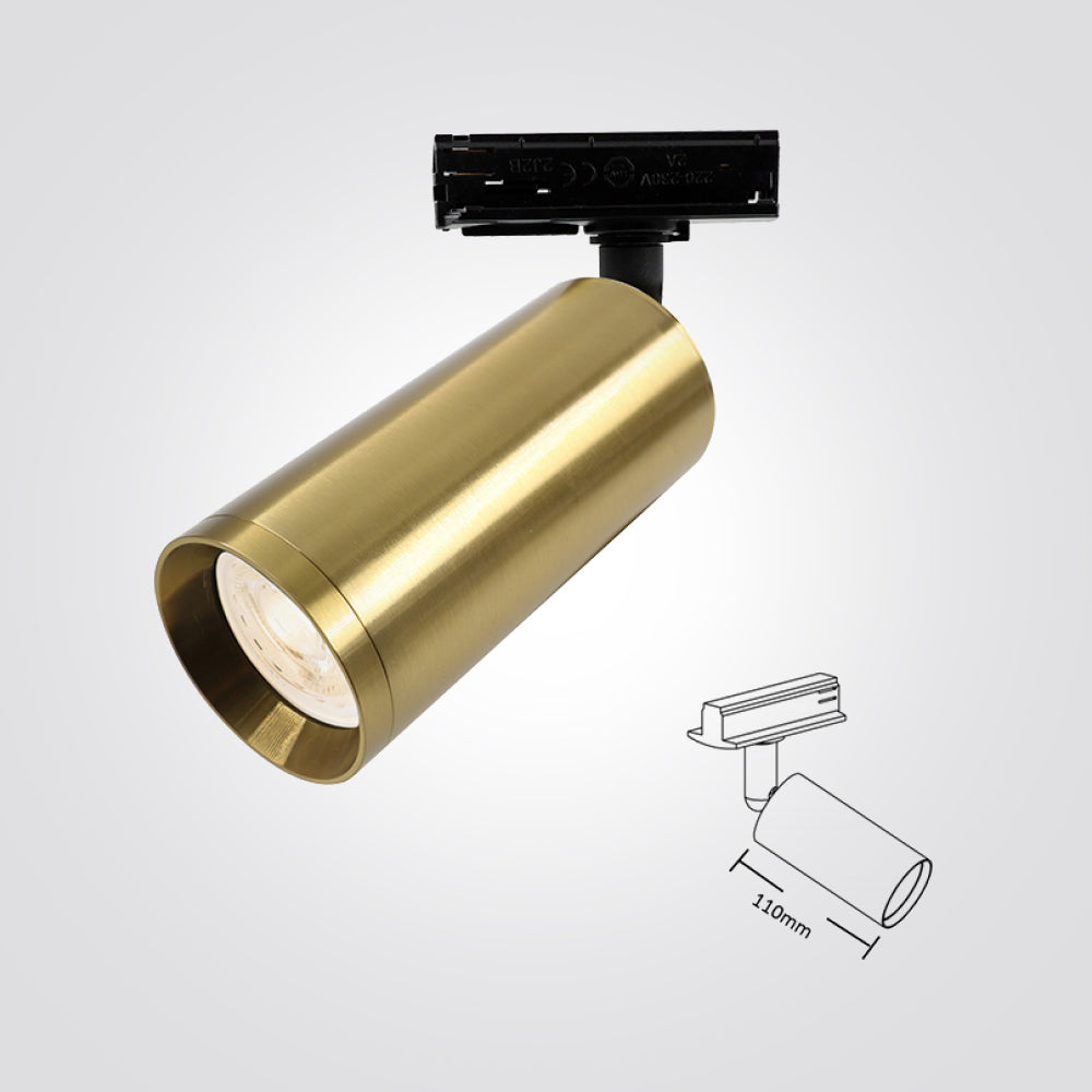 ספוט טאצ' לפס צבירה שחור| לבן| זהב| עץ| GU10