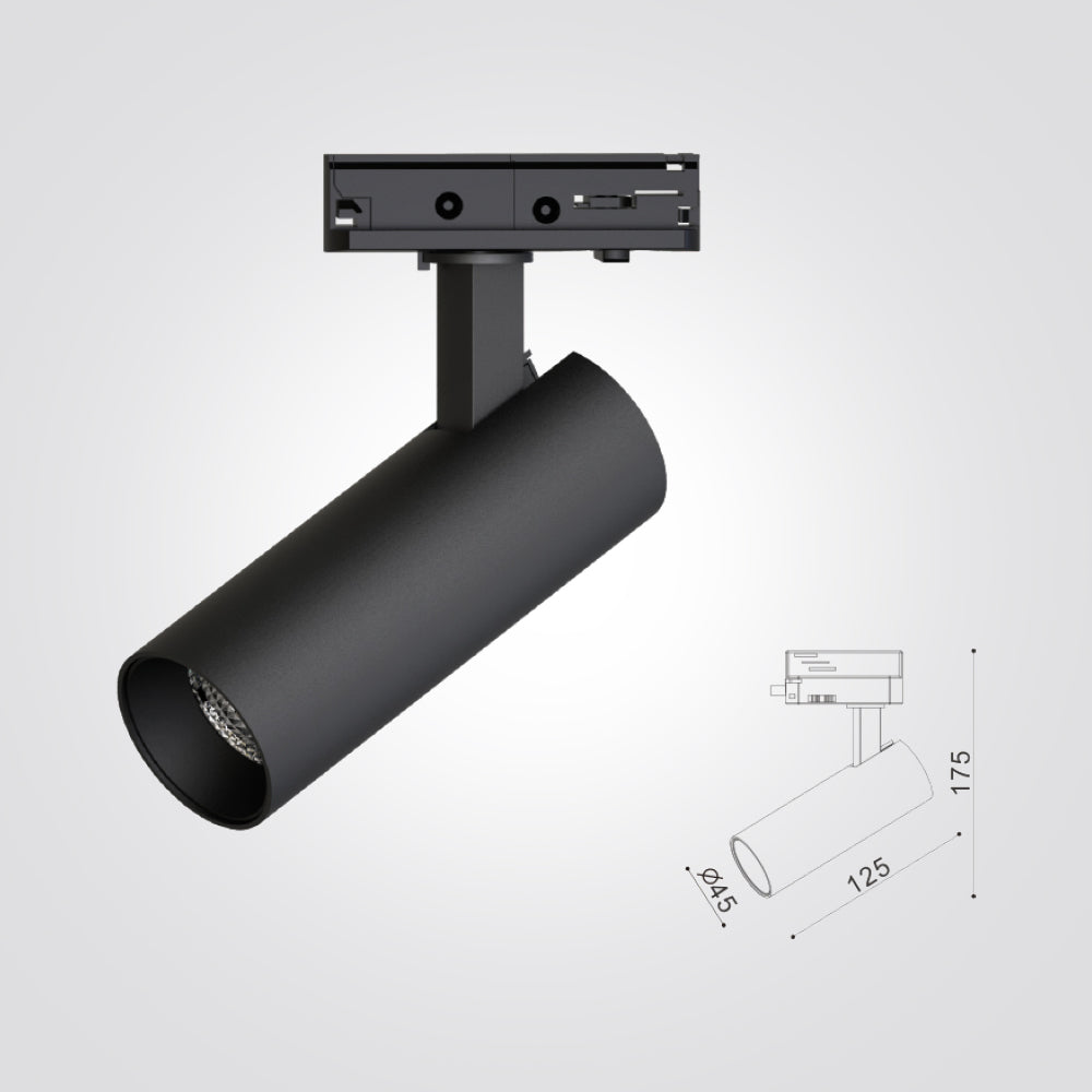 ספוט יקיר לד 8W שחור| לבן 3000K