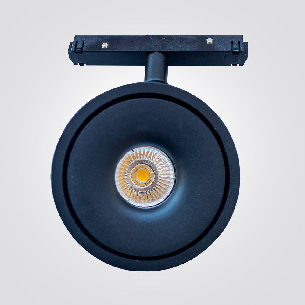 ספוט אלא לפס צבירה מגנט 15W שחור|לבן 48V