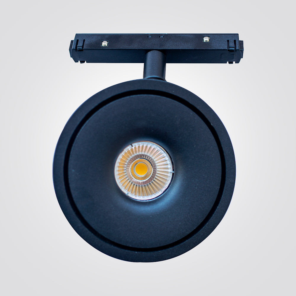 ספוט אלא לפס צבירה מגנט 15W שחור|לבן 48V