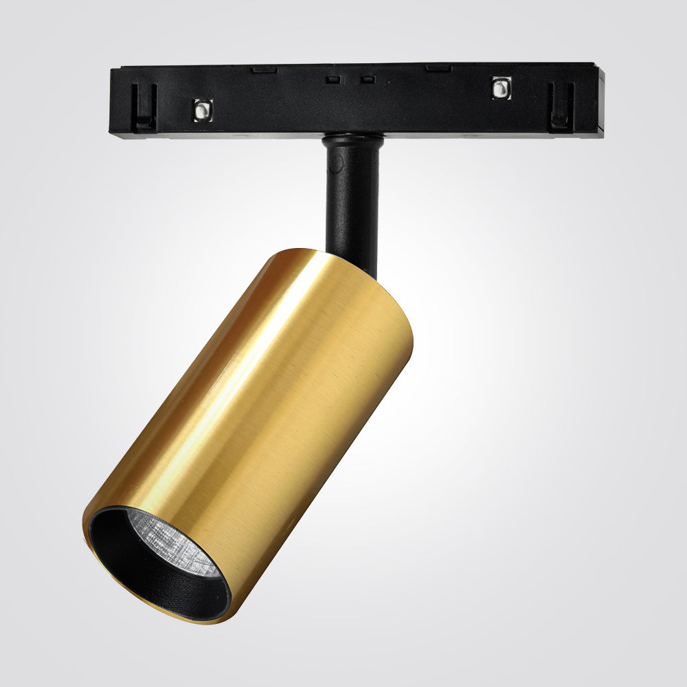 ספוט ורד לפס צבירה מגנט 7W זהב| לבן 48V