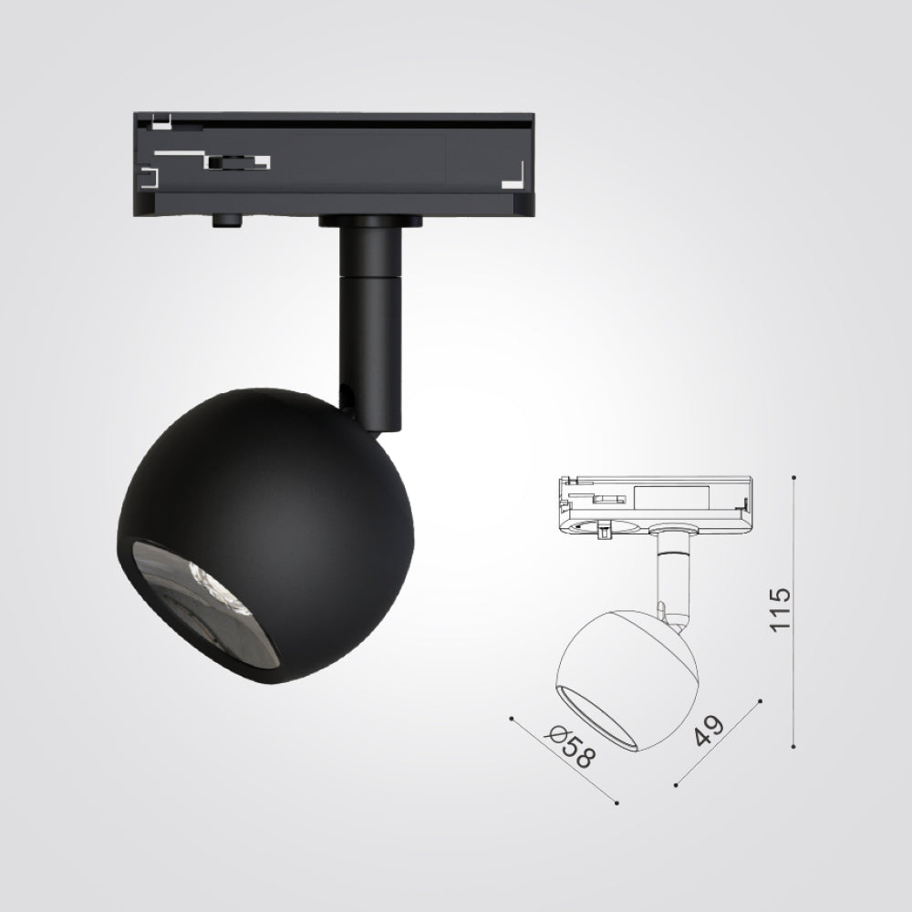 ספוט גל לפס צבירה שחור|לבן| זהב| עץ