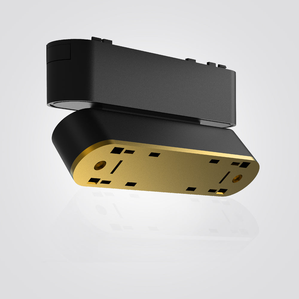 מתאם ספר למסלול תאורה מגנטי 48V| שחור| לבן דגם| דגם S