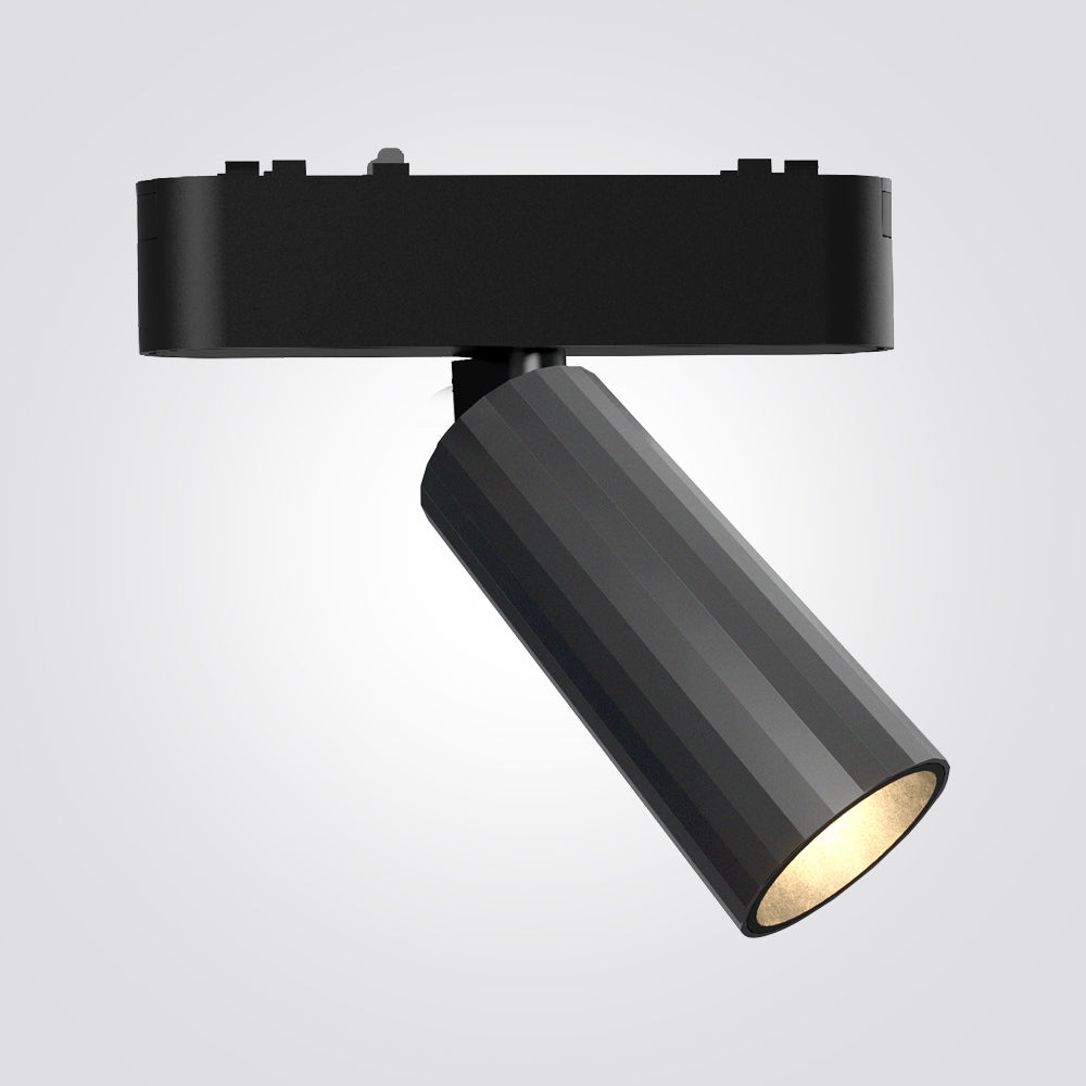 ספוט תאורה דקורטיבי למערכת תאורה מגנטית 48V| 12W| שחור| לבן