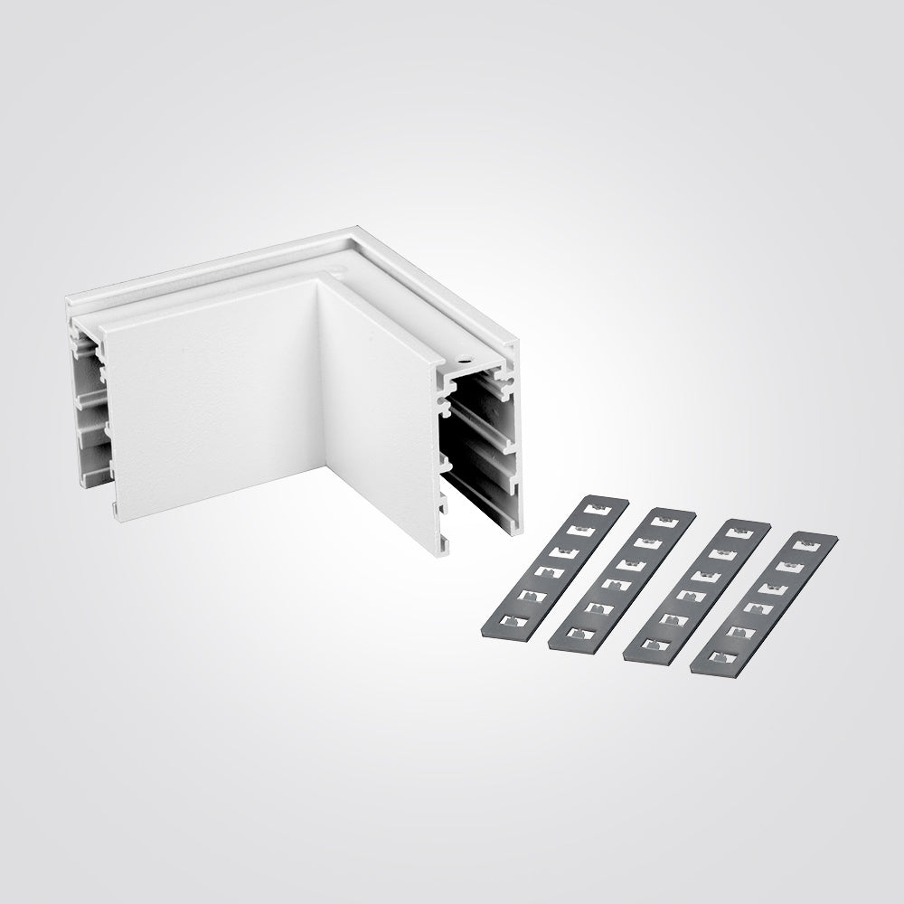 מחבר L לפס צבירה מגנטי מתאים למערכת מגנטית לדימור דגם| A| B| C