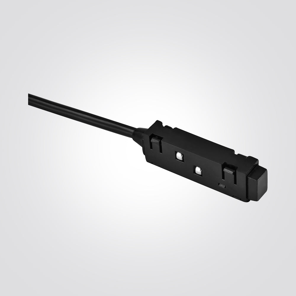 מחבר הזנה לפס צבירה מגנט מתאים למערכת מגנטית לדימור דגם|A