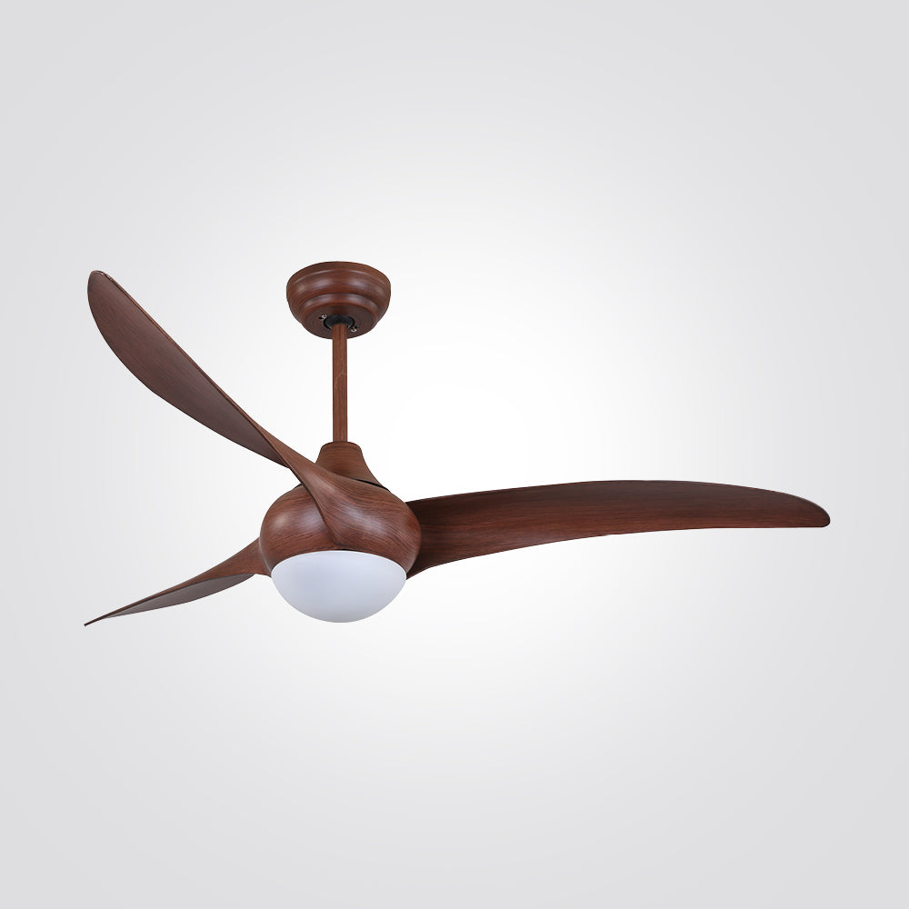 מאוורר תקרה לביא עץ 52" CCT+ שלט