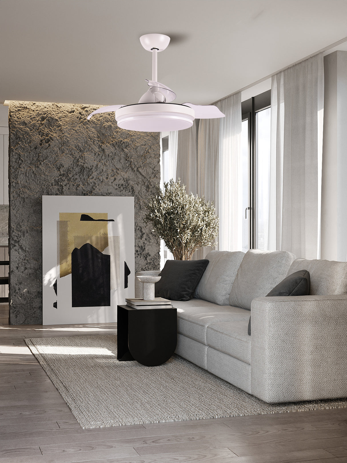 מאוורר תקרה ברק 42" CCT+ שלט