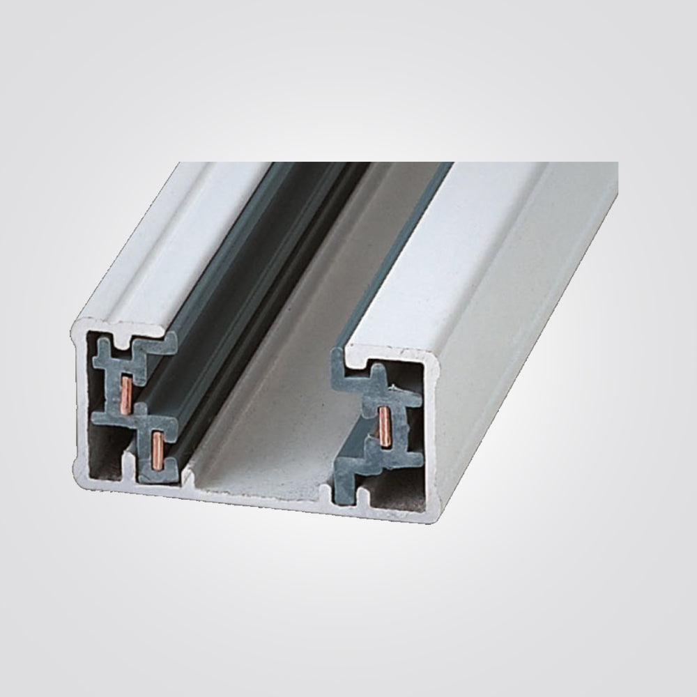 פס צבירה חד פזי כולל מחבר הזנה וסופית 2 מטר| 3 מטר | שחור | לבן