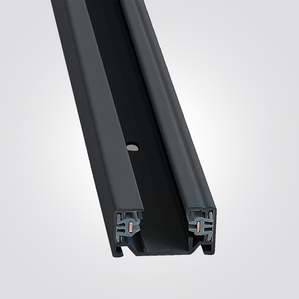 פס צבירה חד פזי כולל מחבר הזנה וסופית 2 מטר| 3 מטר | שחור | לבן