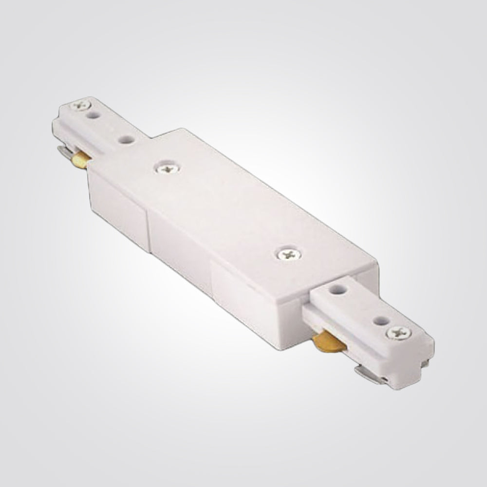 מחבר ישר חד פזי מרכז הזנה שחור| לבן